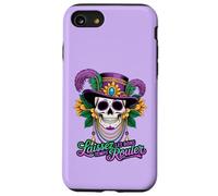 Custodia per iPhone SE (2020) / 7/8 Fun Mardi Sugar Skull Lascia il Bon Temps Rouler