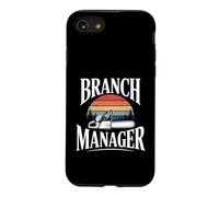 Custodia per iPhone SE (2020) / 7/8 Funny Branch Manager dicendo Chainsaw Logger