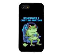 Custodia per iPhone SE (2020) / 7/8 Funny Gamer Frog A volte mi limito a scoreggiare