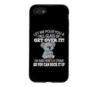 Custodia per iPhone SE (2020) / 7/8 Funny Kids Tall Glass of Get Over It Suck It Up Koala Lover
