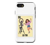 Custodia per iPhone SE (2020) / 7/8 Funny Mexican Design for Aunt - La Tia Influencer