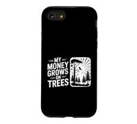 Custodia per iPhone SE (2020) / 7/8 Funny My Money Cresce Su Alberi Dicendo Grafico