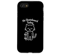 Custodia per iPhone SE (2020) / 7/8 Funny Sad Cat Meme No Skateboard Oggi Skater Skateboarding