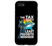 Custodia per iPhone SE (2020) / 7/8 Funny Spearfishing The Tax Man Shark Diver