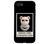 Custodia per iPhone SE (2020) / 7/8 Funny Wild tEDDY bEAR With Fur Mask Bring the Unexpected