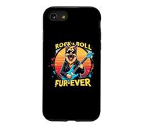 Custodia per iPhone SE (2020) / 7/8 Fur-ever - Pastore tedesco, motivo: amanti della musica