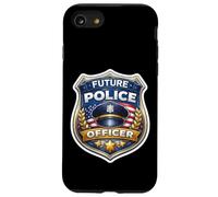 Custodia per iPhone SE (2020) / 7/8 Future Police Officer Academy Ragazzi Bambini Bambino Poliziotto Poliziotto
