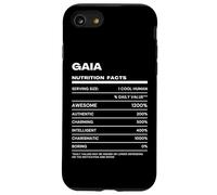 Custodia per iPhone SE (2020) / 7/8 Gaia Dichiarazione Nutrizionale Nome Divertente