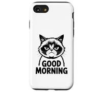 Custodia per iPhone SE (2020) / 7/8 Gatto Buongiorno Cattivo umore