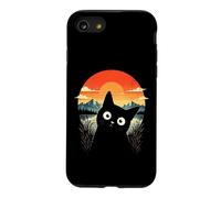 Custodia per iPhone SE (2020) / 7/8 Gatto Gatto Luna amante dei gatti proprietari di gatti animali domestici