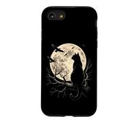 Custodia per iPhone SE (2020) / 7/8 Gatto Gatto Luna amante dei gatti proprietari di gatti animali domestici