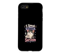 Custodia per iPhone SE (2020) / 7/8 Gatto Sarcasmo Caffe Design Umorismo
