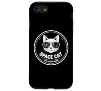 Custodia per iPhone SE (2020) / 7/8 Gatto spaziale Cool Galaxy Vision divertente astronauta Kitty design