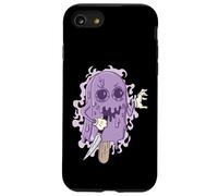 Custodia per iPhone SE (2020) / 7/8 gelato raccapricciante su un bastone con coltello