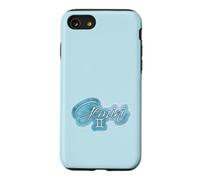 Custodia per iPhone SE (2020) / 7/8 Gemini Oroscopo Teal Blue Glassa Estetica Grafica Zodiaco