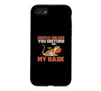 Custodia per iPhone SE (2020) / 7/8 Gentle Unless You Disturb My Bask Funny Anole Lucertola Proprietari
