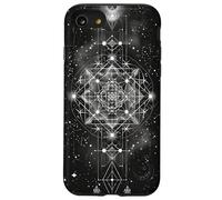 Custodia per iPhone SE (2020) / 7/8 Geometria sacra Metatron Cube Colorful Spiritual
