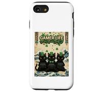 Custodia per iPhone SE (2020) / 7/8 Giapponese Ramen Cat Gaming St Patrick Gaming Boy Bambini Gioventù