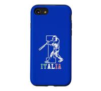 Custodia per iPhone SE (2020) / 7/8 giocatore baseball, con, audace, lettera, italiano, italiano,