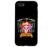 Custodia per iPhone SE (2020) / 7/8 Giornata di arte morta floreale dei morti Dia De Muertos