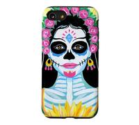 Custodia per iPhone SE (2020) / 7/8 Giorno dei morti Sugar Skull Girl