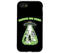 Custodia per iPhone SE (2020) / 7/8 Gli esseri umani sono strani animali alieni rapimento UFO