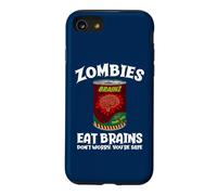 Custodia per iPhone SE (2020) / 7/8 Gli zombi mangiano il cervello non preoccuparti Sarcastico Zombie Halloween