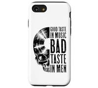 Custodia per iPhone SE (2020) / 7/8 Good Taste In Music Bad Taste In Men Vinyl Lover Skull LP