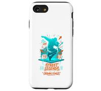 Custodia per iPhone SE (2020) / 7/8 Graffiti della vecchia scuola Hip Hop Legends Break-dancer