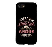 Custodia per iPhone SE (2020) / 7/8 Grafica retrò western da cowgirl di Argue With Men
