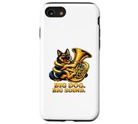 Custodia per iPhone SE (2020) / 7/8 Grande Cane Grande Suono Divertente Pastore Tedesco Baritono
