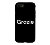 Custodia per iPhone SE (2020) / 7/8 "Grazie" Divertente Parola Italiana