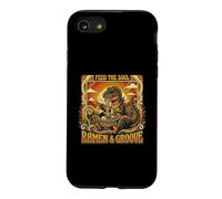 Custodia per iPhone SE (2020) / 7/8 Groovy T Rex nutrire l'anima ramen e scanalatura