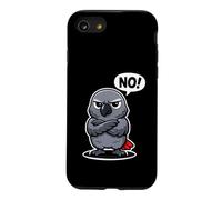 Custodia per iPhone SE (2020) / 7/8 Grumpy Parrot NO! Design a fumetti