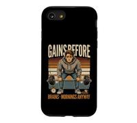 Custodia per iPhone SE (2020) / 7/8 Guadagno prima del cervello mattina comunque sollevamento pesi