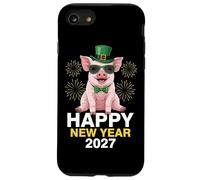 Custodia per iPhone SE (2020) / 7/8 Happy New Year 2027 Lucky Pig