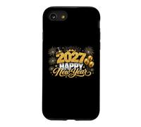 Custodia per iPhone SE (2020) / 7/8 Happy New Year Party 2027 Fireworks Family Matching