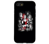 Custodia per iPhone SE (2020) / 7/8 Harley Quinn Bad Gals Black & White