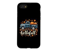 Custodia per iPhone SE (2020) / 7/8 Hello Fall Camicia Divertente Halloween Zucca Buffalo Plaid Camion