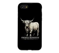 Custodia per iPhone SE (2020) / 7/8 Highland Fringe Cow Benefits Funny Vintage Incisione