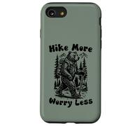 Custodia per iPhone SE (2020) / 7/8 Hike More Worry Less Funny Cub Scouts BSA Hiking Bear