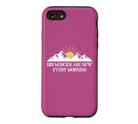 Custodia per iPhone SE (2020) / 7/8 His Mercies are New Every Morning Sign Christian Bible Verse
