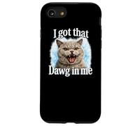 Custodia per iPhone SE (2020) / 7/8 Ho quel cane in me Camicia da gatto Divertente meme British