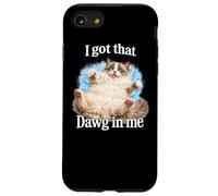 Custodia per iPhone SE (2020) / 7/8 Ho quel cane in me Maglietta da gatto Divertente gatto