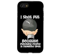 Custodia per iPhone SE (2020) / 7/8 Ho sparato a mettere perché prendere a pugni le persone è disapprovato dall'atletica leggera
