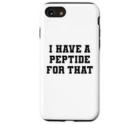 Custodia per iPhone SE (2020) / 7/8 Ho una pila di peptidi Fitness Biohacker Palestra Umorismo Sollevamento