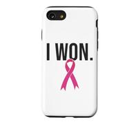 Custodia per iPhone SE (2020) / 7/8 Ho vinto il nastro rosa consapevolezza cancro al seno