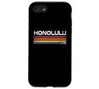 Custodia per iPhone SE (2020) / 7/8 Honolulu Hawaii Design retrò Honolulu Oahu Hawaii