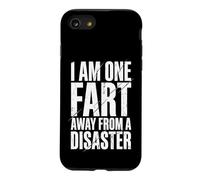 Custodia per iPhone SE (2020) / 7/8 I Am One Fart Away From A Disaster Mal Di Stomaco