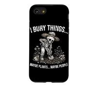 Custodia per iPhone SE (2020) / 7/8 I Bury Things Forse Piante Forse Persone Scheletro Giardiniere